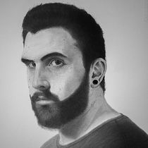 Mi Proyecto del curso: Retrato realista con lápiz de grafito. Pencil Drawing, Portrait Drawing, and Realistic Drawing project by Eloy Sánchez - 02.27.2021