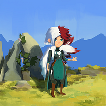 My project in Lighting Principles for Digital Painting course. Digital Drawing project by Ksenia Nesterova - 02.27.2021