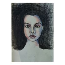 Mi Proyecto del curso: Retrato creativo en claroscuro con lápiz. Un projet de Illustration traditionnelle, Dessin au cra, on, Dessin de portrait , et Dessin artistique de Natalia Gondal - 27.02.2021