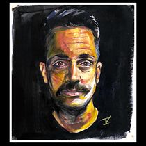 Mi Mario . Painting, and Oil Painting project by Teissi Aranda - 02.27.2021