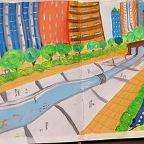 My project in Pictorial Sketchbook with Gouache course. Gouache Painting project by Minka - 02.27.2021