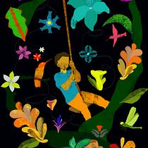 Viva a Natureza - Projeto Ilustração flat com Willian Santiago. Editorial Design, Graphic Design, and Digital Illustration project by luizcamolina2 - 02.27.2021