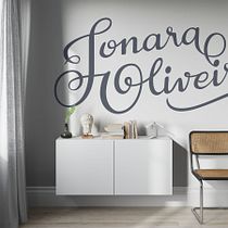 My project in Cursive Lettering for Logos course. Un projet de Lettering de Jonara Oliveira - 27.02.2021