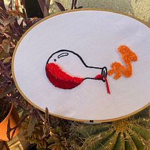 Mi Proyecto del curso: Introducción al bordado con aguja mágica, Poción Mágica . Embroider, and Creativit project by Fabricio Guerrero Flores - 02.27.2021