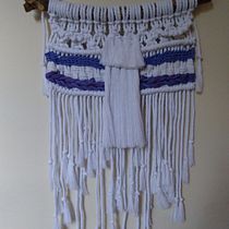 Mi Proyecto del curso: Introducción al macramé: creación de un tapiz decorativo. Un projet de Macramé de Mónica Naccari - 05.03.2021