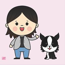 Mi perro y yo . Digital Drawing project by jesicagraphiste - 02.28.2021