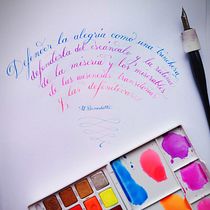 Mi Proyecto del curso: Caligrafía inglesa de la A a la Z. Calligraph project by pilar.a.moreira - 02.28.2021