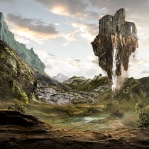 Proyecto Aloft; fotomontaje y retoque. Concept Art, Photomontage, Matte Painting, and Photo Retouching project by Francisco Villanueva - 02.20.2021