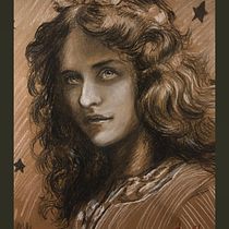 Mi Proyecto del curso: Retrato realista al carboncillo. Fine Arts, Drawing, Portrait Drawing, and Realistic Drawing project by Silvia Cázares - 02.28.2021