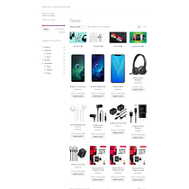 Tienda de teléfonos el punto tecnológico . Un progetto di Web design di Julio Soto Rodriguez - 01.03.2021