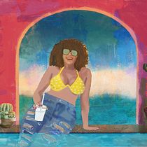 Mi Proyecto del curso: Retratos pictóricos con técnicas digitales. Un progetto di Illustrazione tradizionale di Maria Alejandra de la Torre - 01.03.2021