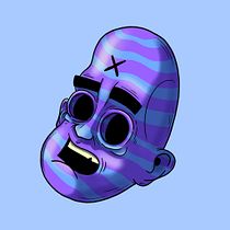 Stripeface . Traditional illustration project by Thomas Garaventa - 03.01.2021