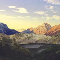 My project in Matte Painting: Creating Photorealistic Worlds course. Matte Painting project by Aneta Urbanik - 03.01.2021