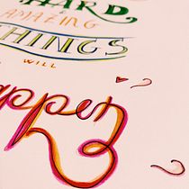 My project in Italic Script with a Brush Pen course Ein Projekt aus dem Bereich H, Lettering und Lettering von Michela Ferraresi - 01.03.2021