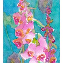 My project in Negative Watercolor Painting for Botanical Illustration course Ein Projekt aus dem Bereich Botanische Illustration, Traditionelle Illustration, Malerei und Aquarellmalerei von Timi Pookah Cserny - 01.03.2021