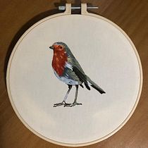 Meu projeto do curso: Pintar com linha: técnicas de ilustração têxtil. Embroider project by pola.cunha - 03.03.2021