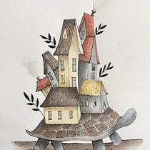 My project in Illustrated Stories: From Idea to Paper course. Traditional illustration project by dayanahenriques - 03.02.2021