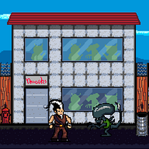 Mi Proyecto del curso: Creación de escenarios pixel art para videojuegos. 2D Animation project by Edwin Salas - 03.05.2021