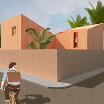 Meu projeto do curso: Representação gráfica de projetos arquitetônicos. Un projet de Architecture , et Collage de Tamiris Relich - 02.03.2021