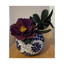 Mi Proyecto del curso: Técnicas para la creación de flores de papel. Un projet de Design  , et Papercraft de PAULINA SANTOYO - 03.03.2021