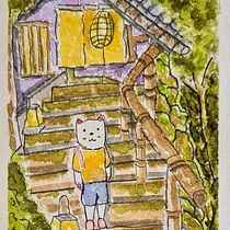 My project in Watercolor Illustration with Japanese Influence course  . % Jamil Daimyo tarafından hazırlanan Sulubo, Ve a Resim projesi - 03.03.2021