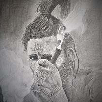 My project in Realistic Portrait with Graphite Pencil course. Drawing project by kamleshdatt - 03.03.2021