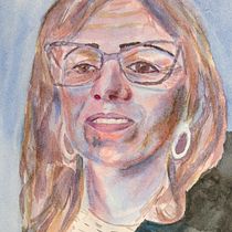 My project in Artistic Portrait with Watercolors course. Un proyecto de Pintura a la acuarela de Carmen Valero - 02.03.2021