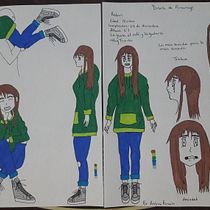 Mi Proyecto del curso: Creación de personajes manga. Manga project by Andrea Pereira - 03.03.2021