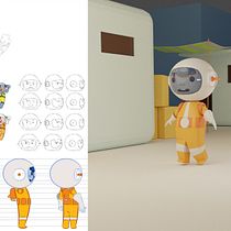 Design de personagens para animação com Photoshop/blender. Character Design project by rogeriomaroja - 03.03.2021