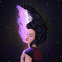 My project in Lighting and Color for Digital Portraits in Photoshop course. Een project van Digitale tekening, Digitale illustratie,  Digitaal schilderij, Traditionele illustratie y  Portrettekening van sewaqui - 03.03.2021