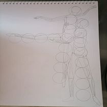 Mi Proyecto del curso: Dibujo anatómico para principiantes. Figure Drawing project by peltrocheariana - 03.03.2021