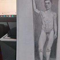  Desenho realista da figura humana!. Pencil Drawing project by Antonio Augusto - 03.04.2021