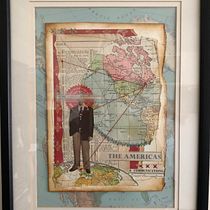 ' Not the American Dream '  My project in Experimental Embroidery Techniques on Paper course Ein Projekt aus dem Bereich H und werk von caroline.houchell - 08.03.2021