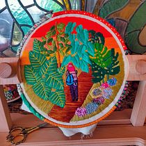 Mi Proyecto del curso: Introducción al bordado botánico. Un projet de Broderie de Maryna Barcelona - 04.03.2021