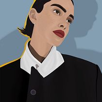 Mi Proyecto del curso: Retratos pictóricos con técnicas digitales. Un progetto di Graphic design e Illustrazione digitale di Paola Vives Forner - 04.03.2021