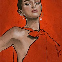 My project in Pictorial Portraits Using Digital Techniques course. Un progetto di Illustrazione tradizionale e Disegno di ritratti di _simon - 04.03.2021