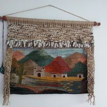 Mi Proyecto del curso: Remixar un tapiz. Un projet de Art textile de Sandra Murad - 04.03.2021