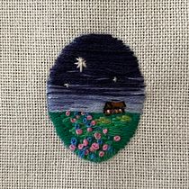 My project in Miniature Embroidery Techniques course Ein Projekt aus dem Bereich Stickerei und Textildesign von Kim Milai - 05.03.2021