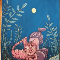 Mi Proyecto del curso: Dibujo creativo con tinta y gouache. Un projet de Créativité , et Peinture gouache de olivia_sebart - 05.03.2021