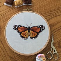 My project in Realistic Embroidery Techniques course. Embroider project by jennyteabagsews - 03.05.2021