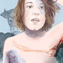 Mi Proyecto del curso: Retrato ilustrado con Procreate. Design de joias e Ilustração digital projeto de Marion Roethig - 06.03.2021