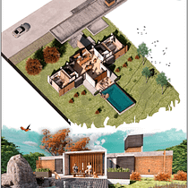 Mi Proyecto del curso: Ilustración digital de proyectos arquitectónicos G.M. Architecture, 3D Design, and Audiovisual Post-production project by GIANMARCO Rojas Palomino - 03.06.2021