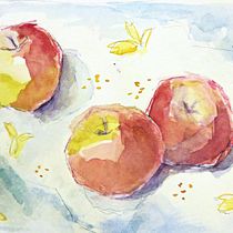 My project in Illustrating Nature: A Creative Exploration course. Traditional illustration, Painting, Drawing, Watercolor Painting, Ink Illustration, and Naturalistic Illustration project by jmarie1315 - 03.01.2021