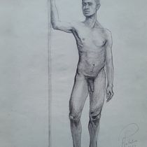 Mi Proyecto del curso: Dibujo realista de la figura humana. Pencil Drawing project by Pascual Horacio Palestini - 03.28.2021