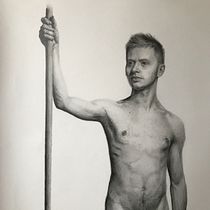 Mi Proyecto del curso: Dibujo realista de la figura humana. Fine Arts project by Llanos Part Jornet - 03.07.2021