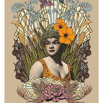My project in Blackwork Tattoo Design course. Un proyecto de Ilustración digital de Ms Dre - 07.03.2021