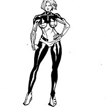 My project in Female Character Design for Comics course. Artistic Drawing, and Comic project by ilchierico - 03.07.2021