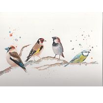 Mi Proyecto del curso: Acuarela artística para ilustración de aves. Artistic Drawing project by Ángel Simón Herráiz - 03.07.2021
