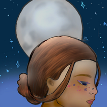 My project in Digital Fantasy Portraits with Photoshop course. 3D Character Design project by zeeem - 04.03.2021