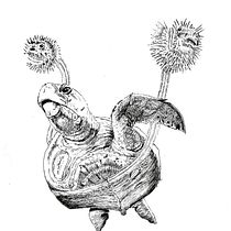 Il mio progetto del corso: Illustrazione surrealista con pennarelli. Ilustração com tinta e Ilustração naturalista projeto de Luca Marini - 14.03.2021